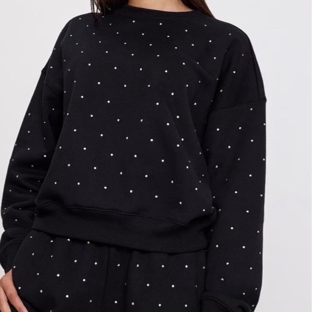 Victoria's Secret Rhinestone‎ Sweatshirt Red XL New With Tags